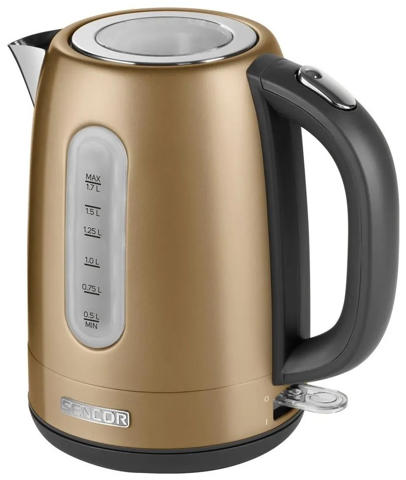Sencor - Rýchlovarná kanvica 1,7 l 2150W/230V zlatá