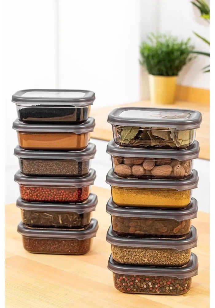 Dózy v súprave 12 ks na potraviny Fresco – Hermia