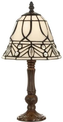 Vitráž lampa nočný stolík ANTIK 32*18