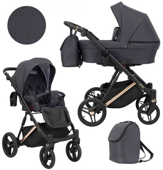 Kočík Kunert Lazzio Premium copper frame 2v1 - 08