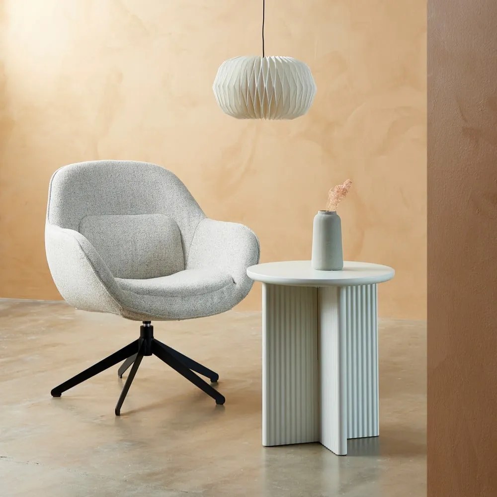 Okrúhly odkladací stolík ø 50 cm Palma – Unique Furniture