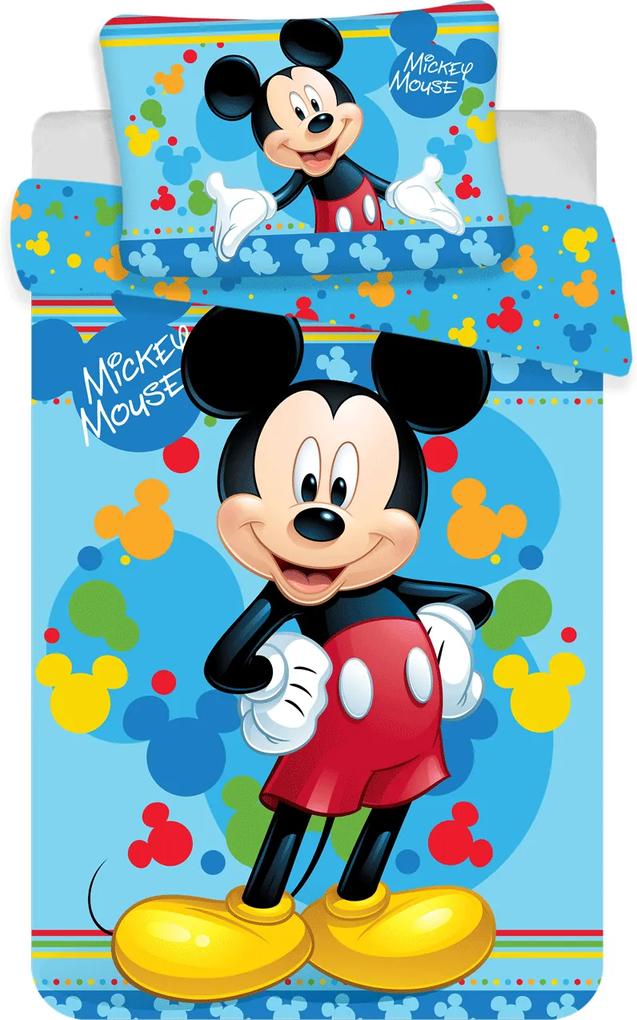 Jerry Fabrics Obliečka do postieľky Mickey baby 02, 100x135 / 40x60 cm
