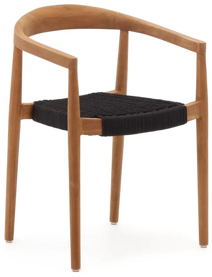 Jedálenská stolička v prírodnej farbe v súprave 4 ks Ydalia – Kave Home