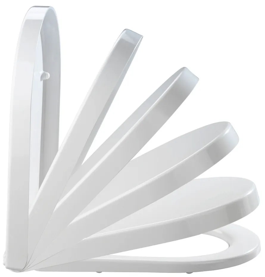 Záchodová doska s automatickým zatváraním 34,5 x 45,5 cm Palma – Wenko