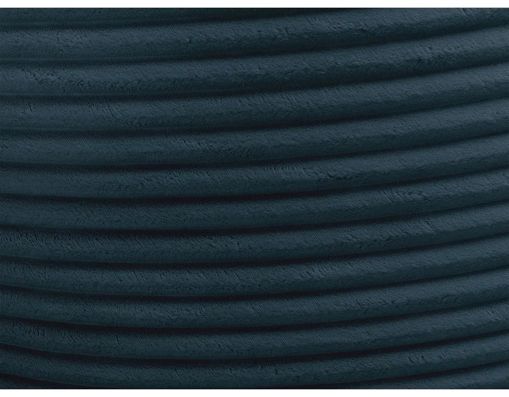 Tmavomodrý menčestrový sedací vak Socrate – Bobochic Paris