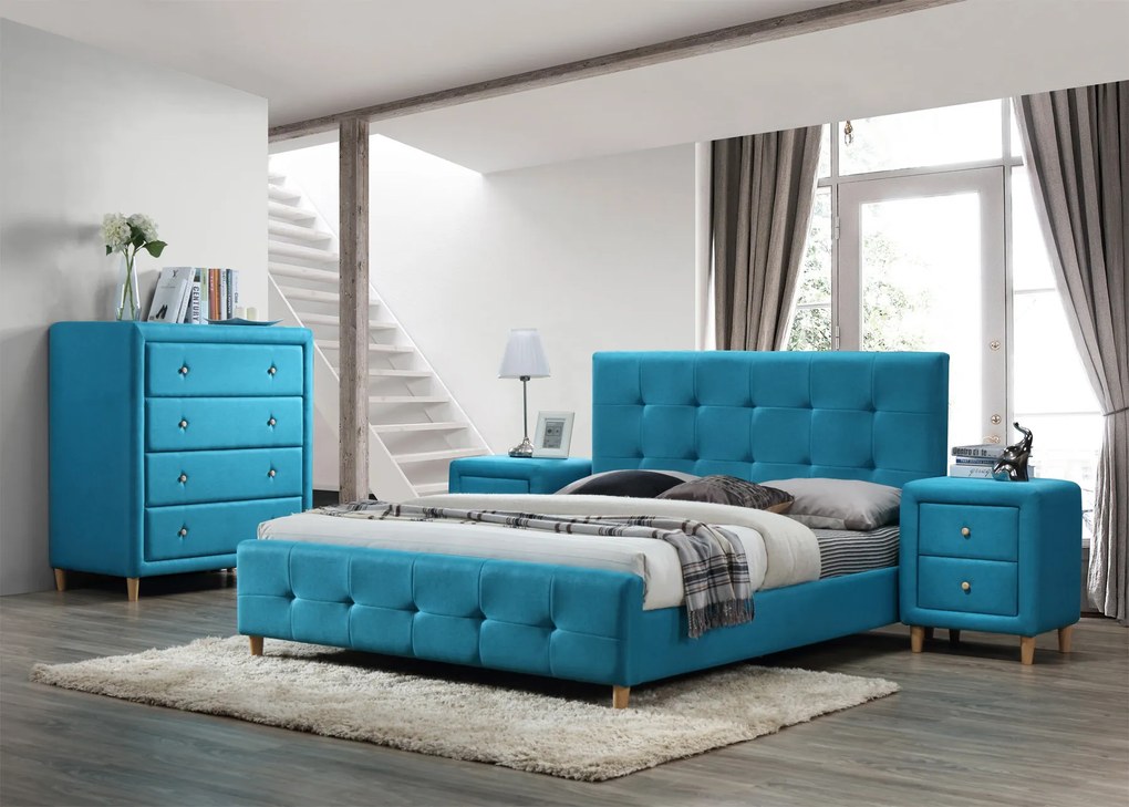 VerDesign, ATLANTIK 180, VER-0230, 180x200cm, tiffany blue