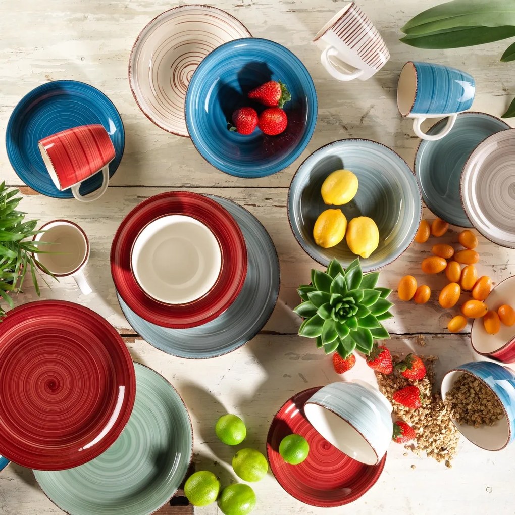 Mäser Keramický dezertný tanier Bel Tempo 19,5 cm, zelená