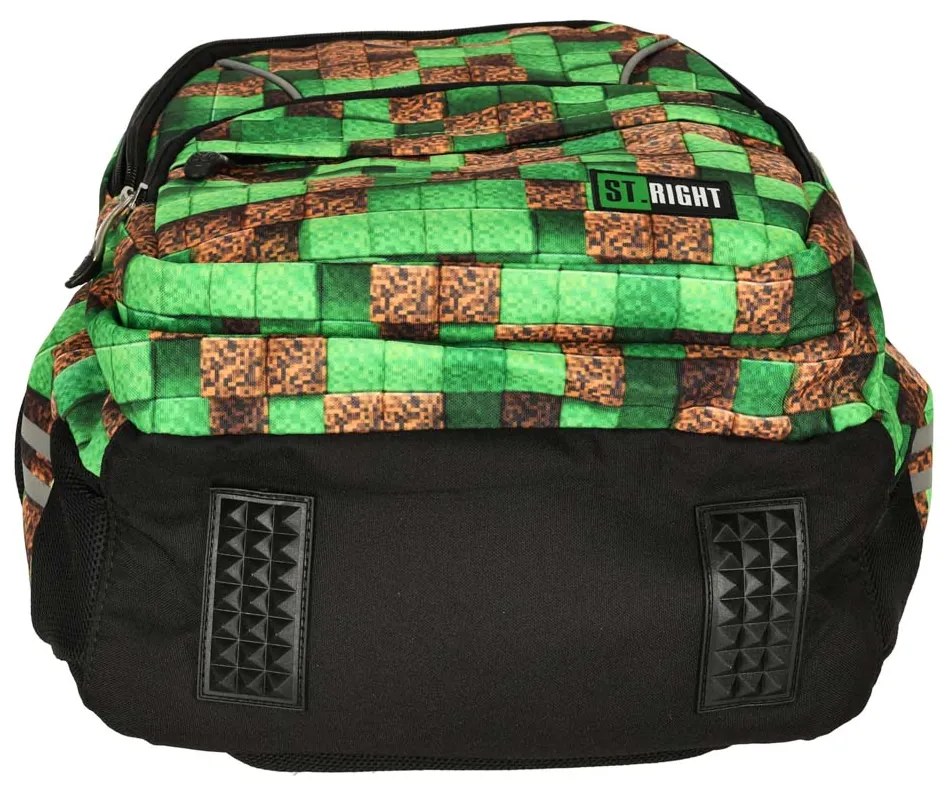 KIK Školský batoh Stright Pixel Cubes