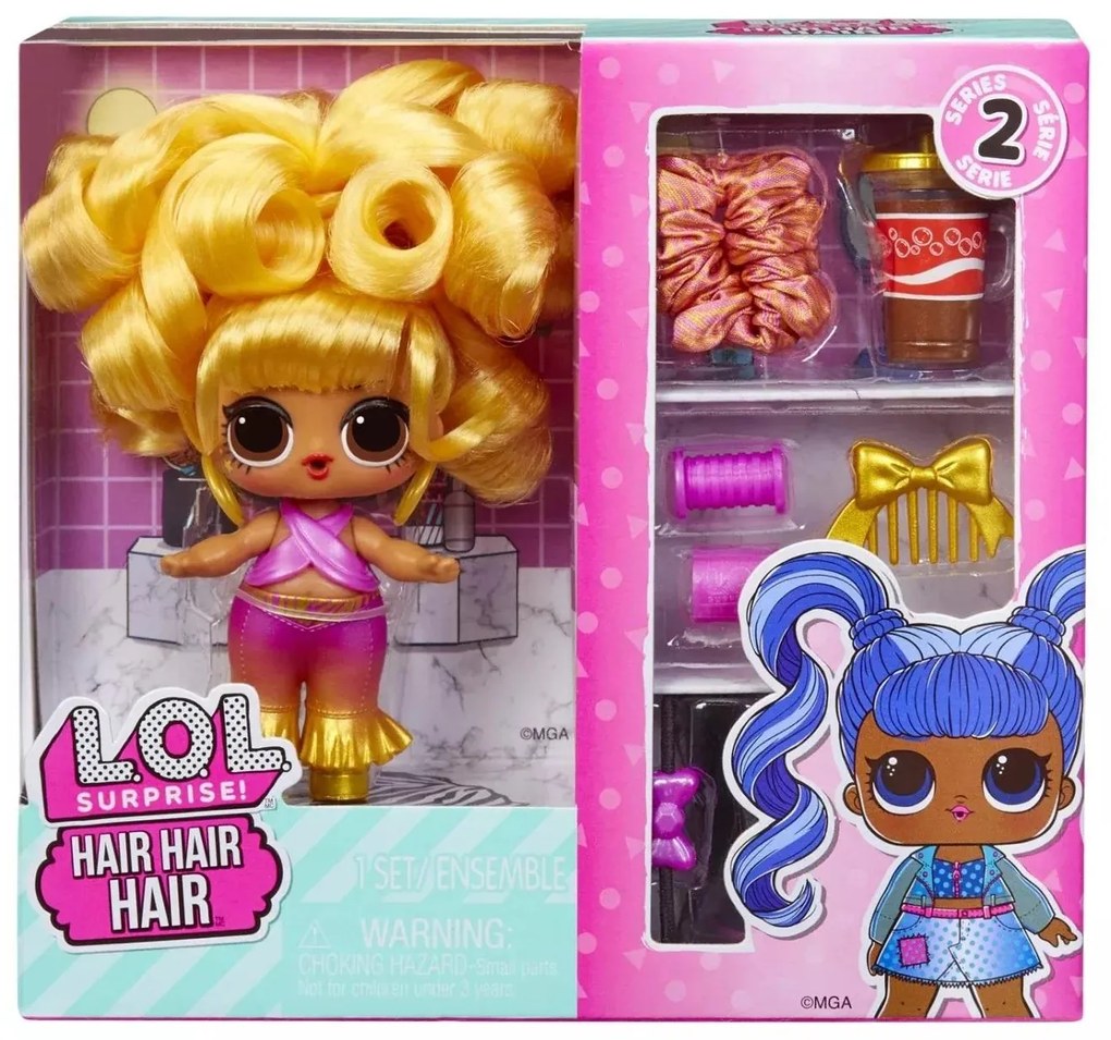 MGA L.O.L. Surprise! Hair Hair Hair Vlasatica, séria 2 584445