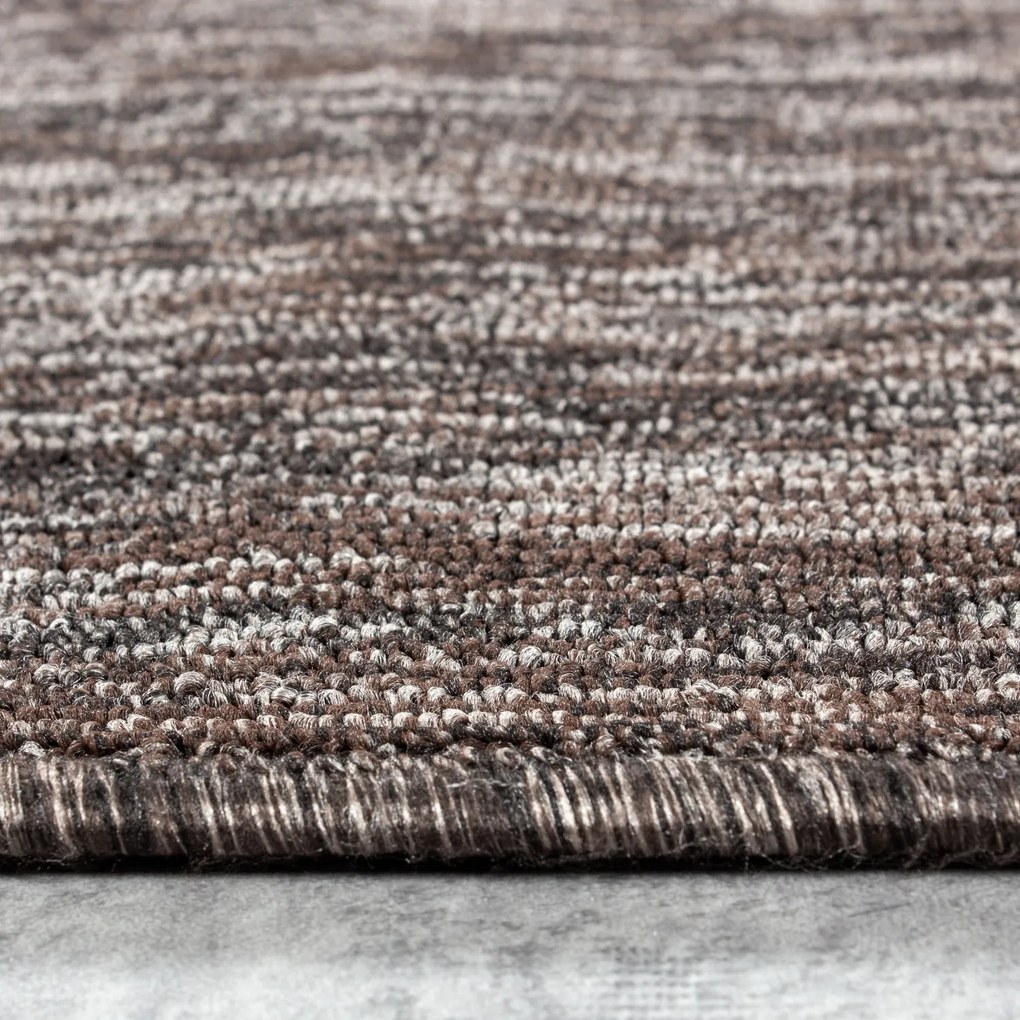 Ayyildiz, Kusový koberec Nizza 1800 brown, 60x100, hnedá, chodba / predsieň