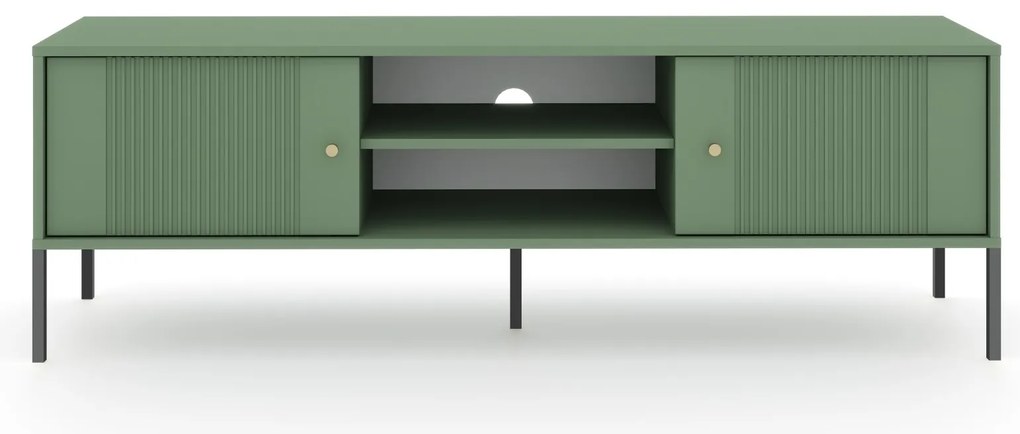 TV stolík Iseo I 154,5 cm zelený