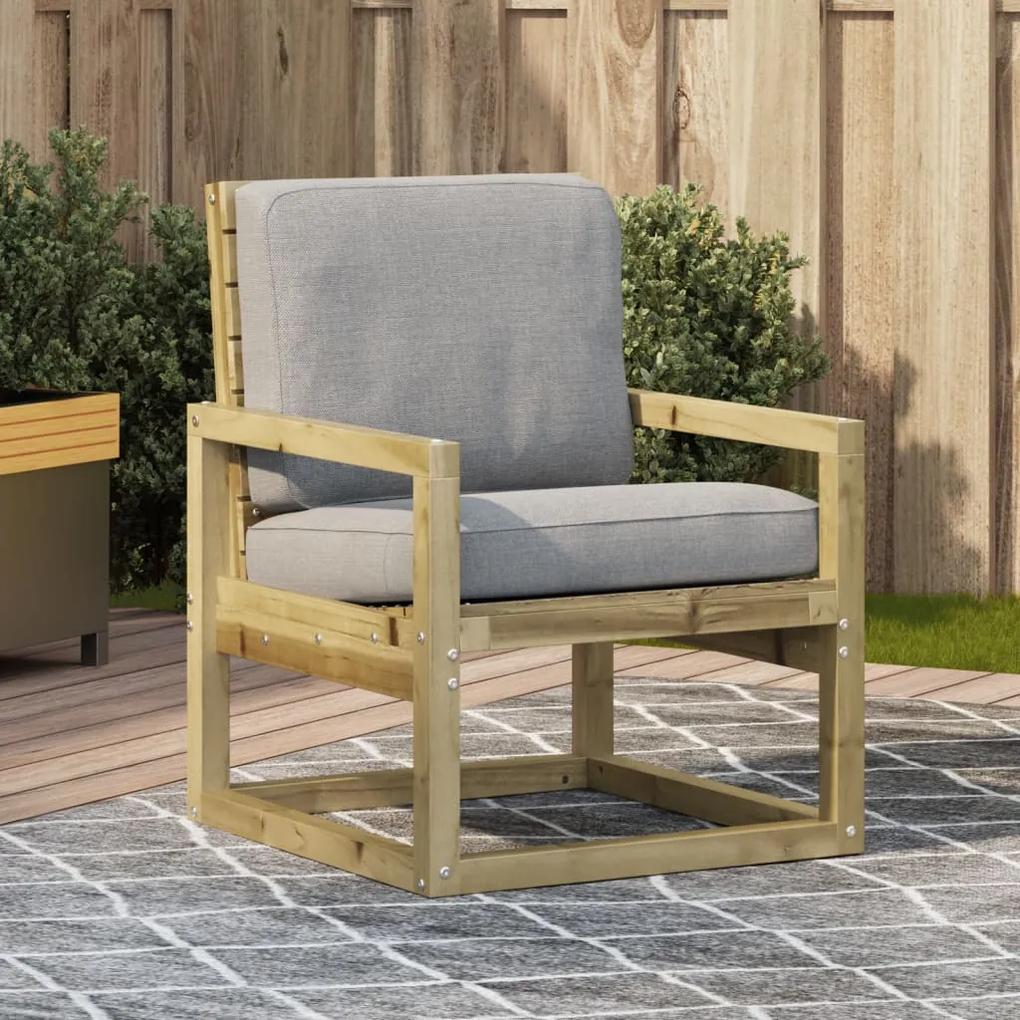 Záhradná stolička 57,5x63x76 cm impregnovaná borovica 832551
