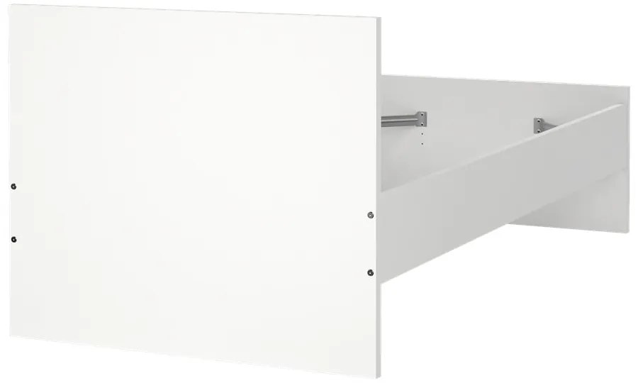 Biela jednolôžková posteľ 90x190 cm Naia – Tvilum