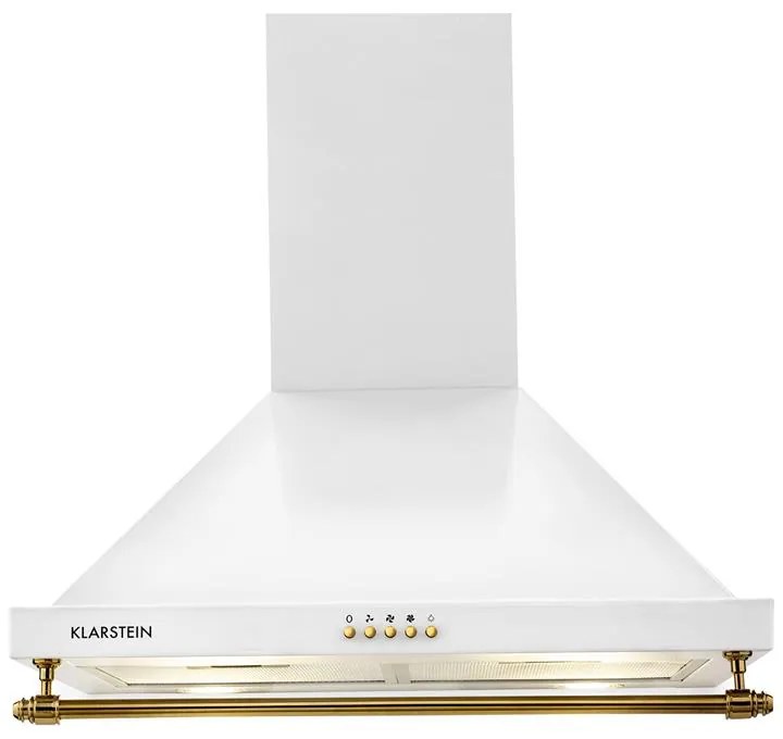 Montblanc 60, digestor, 60 cm, nástenný, 610 m³/h, LED, lišta, biely