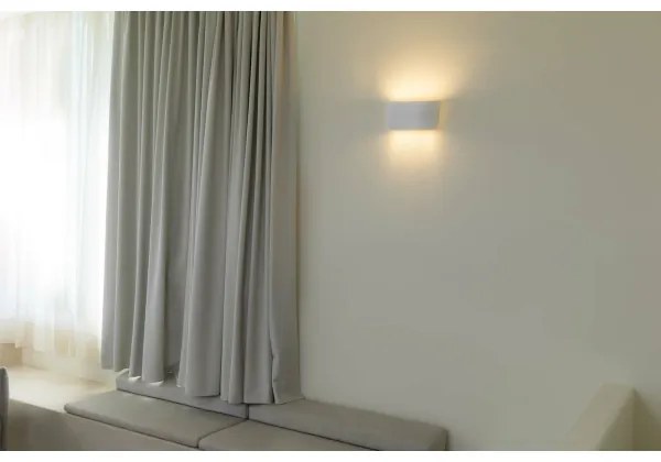 FARO 63430 - Nástenné svietidlo KAPPU 2xE14/7W/230V 16,8x30 cm biela