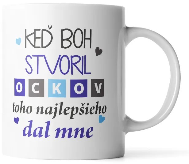 Sablio Hrnek Když Bůh stvořil tatínky - 200 ml - espresso