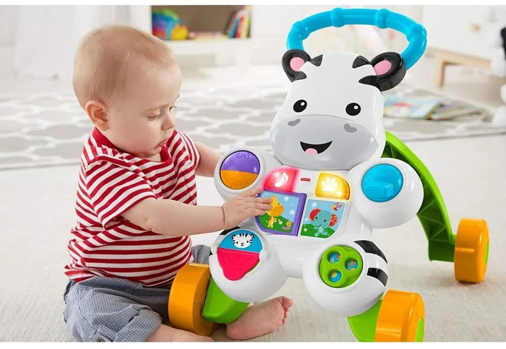 Chodítko Fisher Price Zebra so zvukmi DLD80