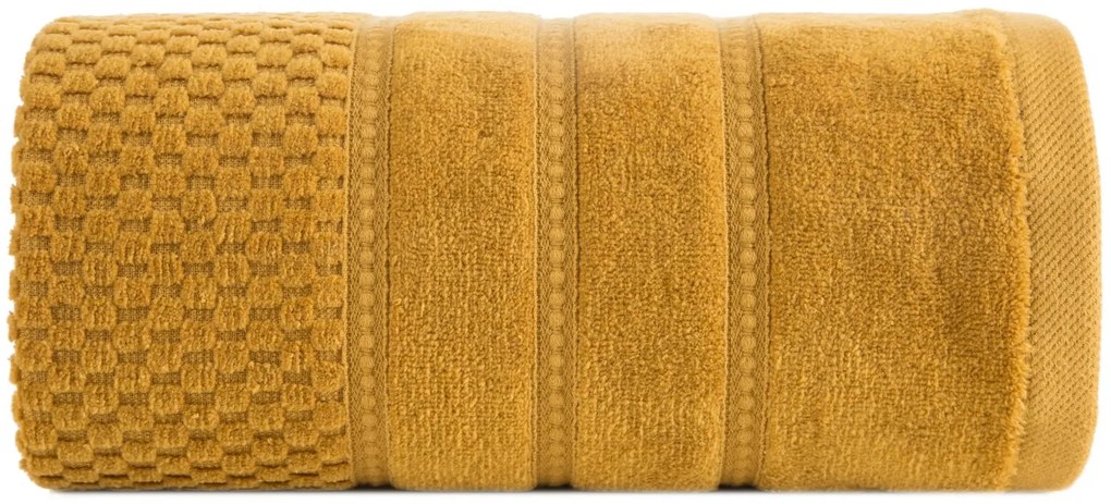 BAVLNENÝ UTERÁK ADORE SADA 6KS 50X90 CM MEDOVÁ