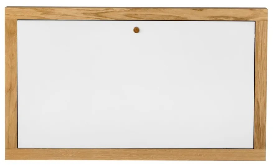 Biely nástenný vyklápací stôl Woodman Brenta