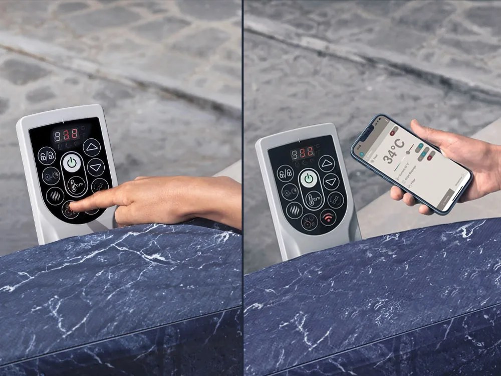 Vírivka Lay-Z-Spa Toronto hydromassage  pre 5-7  WiFi Bestway 6001W