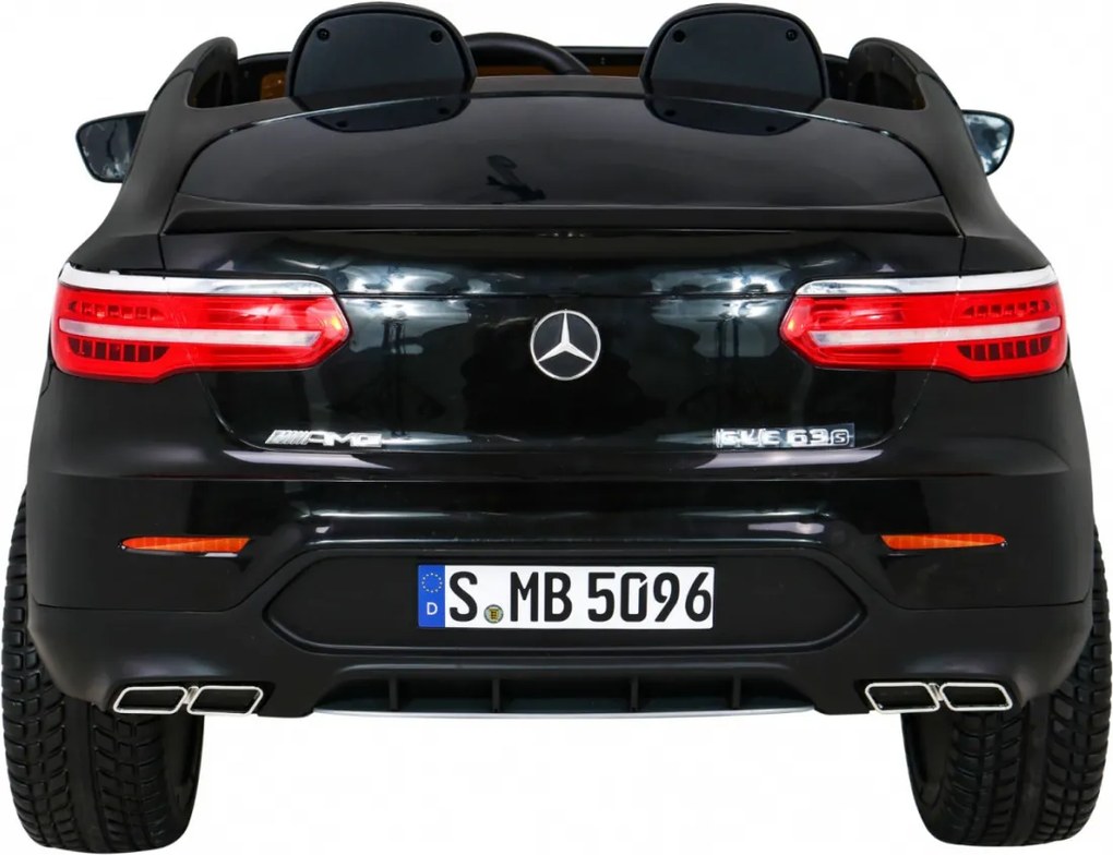 Ramiz Detské autíčko Mercedes GLC 63S čierne SUV + pohon 4x4