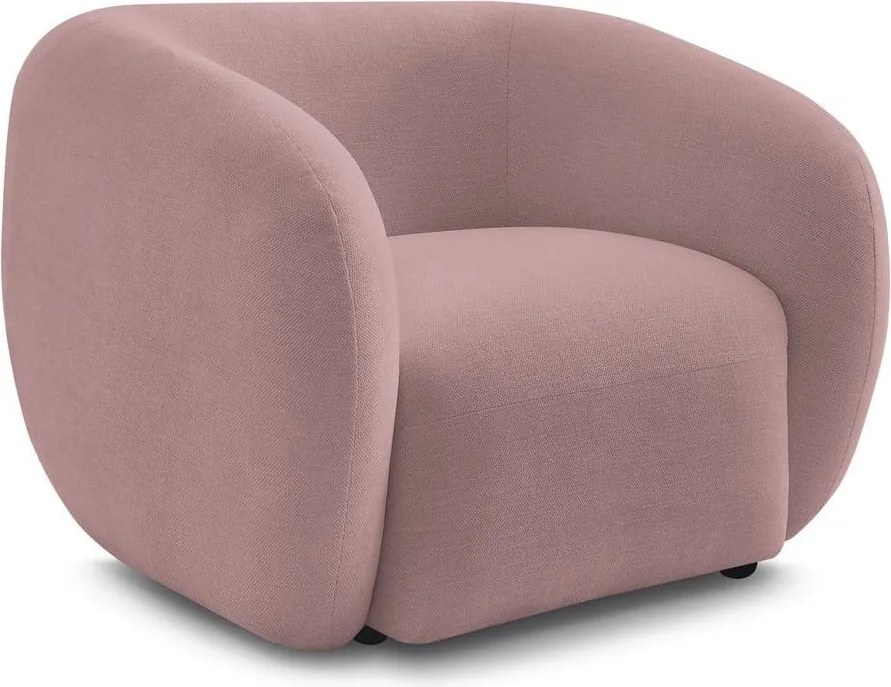 Svetloružové kreslo Celine – Bobochic Paris