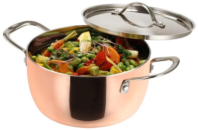 Silvercrest® Hrniec s medenou vrstvou Premium, 20 cm + 24 cm (800011126)