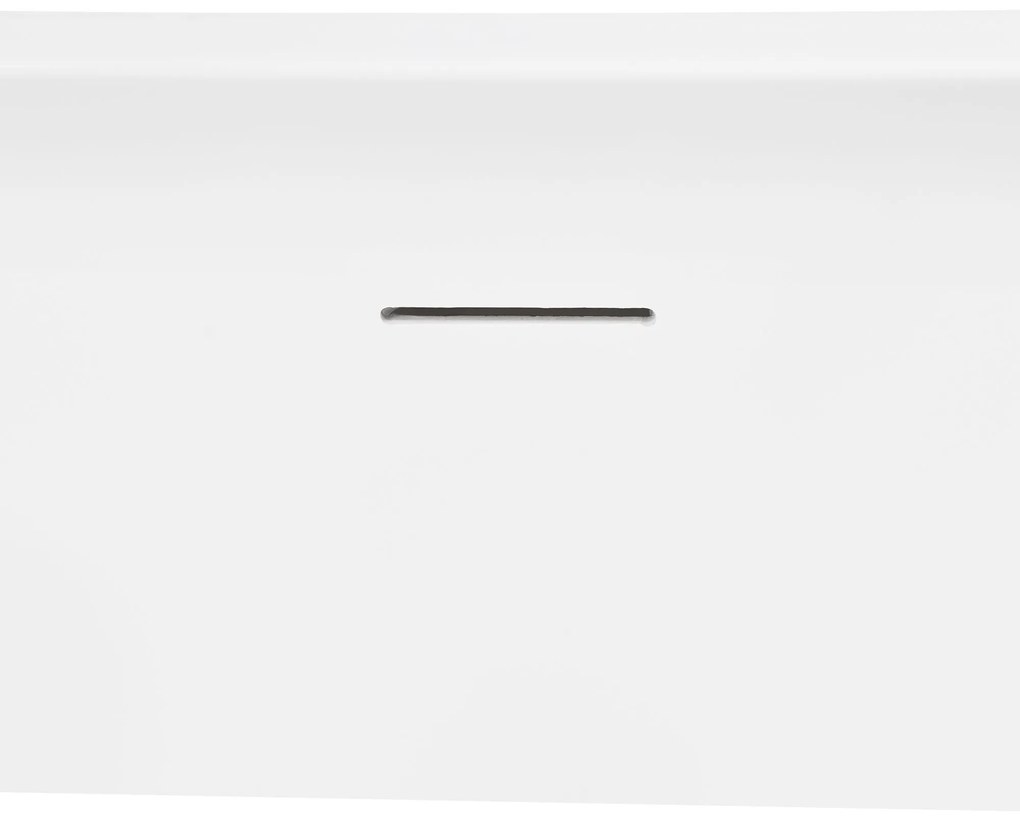 Rea Milano, voľne-stojaca vaňa 170x73 cm so sifónom a zátkou click-clack, biela, REA-W2001