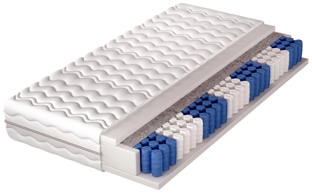Taštičkový matrac Mimas 200x80 cm (T3). Akcia -18%. Vlastná spoľahlivá doprava až k Vám domov. 603011