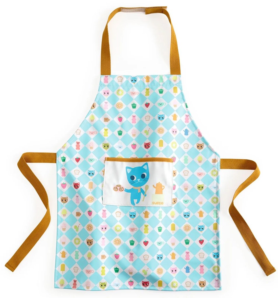 Detská zásterka - mačička