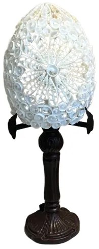 Boho lampa seashell GOLDEN SUN Tiffany styl Branches Ø15*37