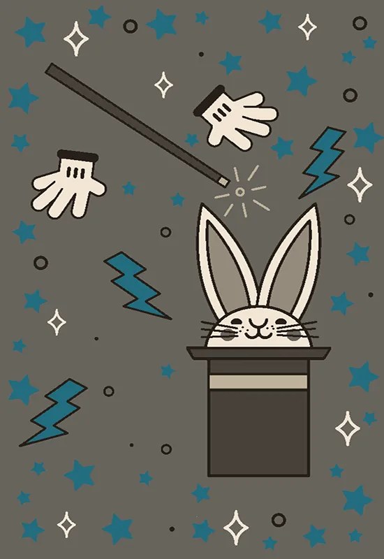 TA Koberec 36213/37123 FIESTA Rozmer: 60x110 cm