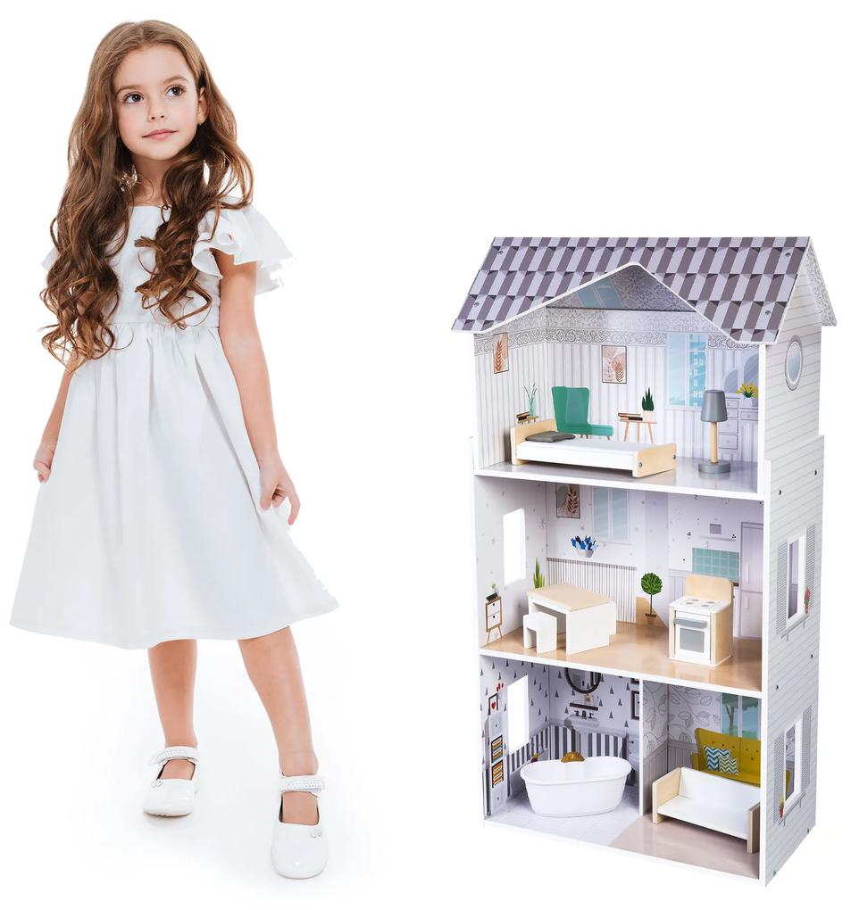 Domček pre bábiky s nábytkom Grace residence ECOTOYS