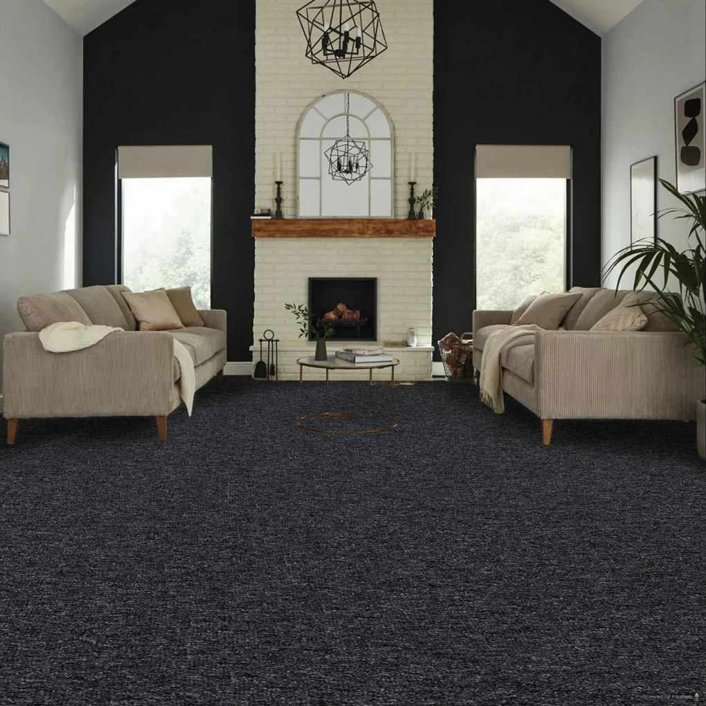 Koberec metráž Medusa 98, na mieru, šíře 4m, šedá, ab (mriežka), chodba / predsieň, Associated Weavers