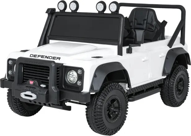 Elektrické autíčko Land Rover Defender 110 SVX biele