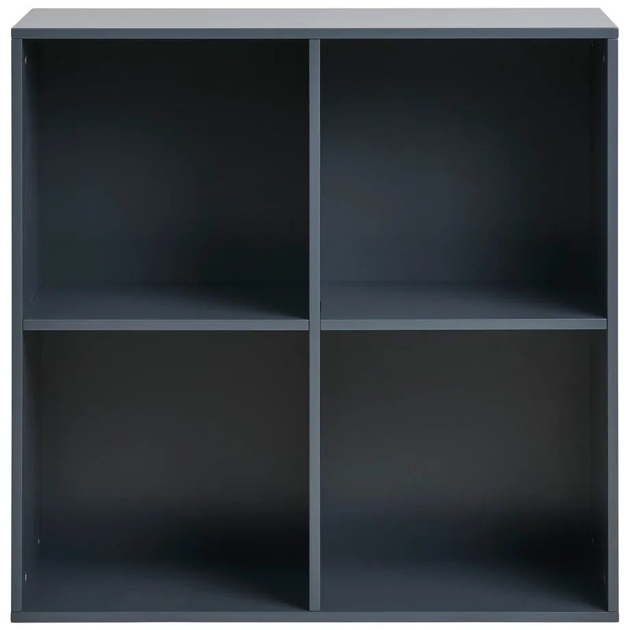 Tmavosivá nástenná knižnica 30x69 cm Horne – House Nordic