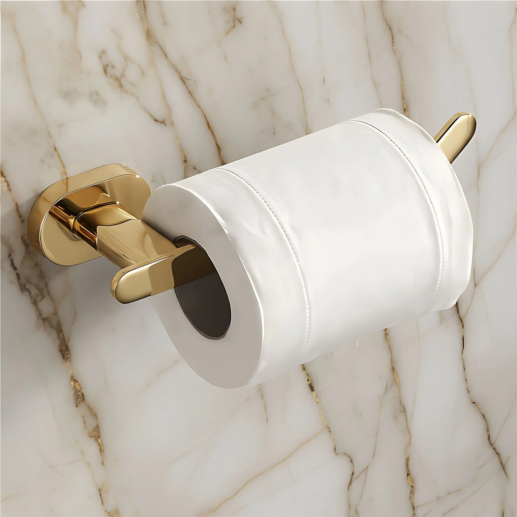 Rea Til, držiak na toaletný papier, zlatá lesklá, REA-88046