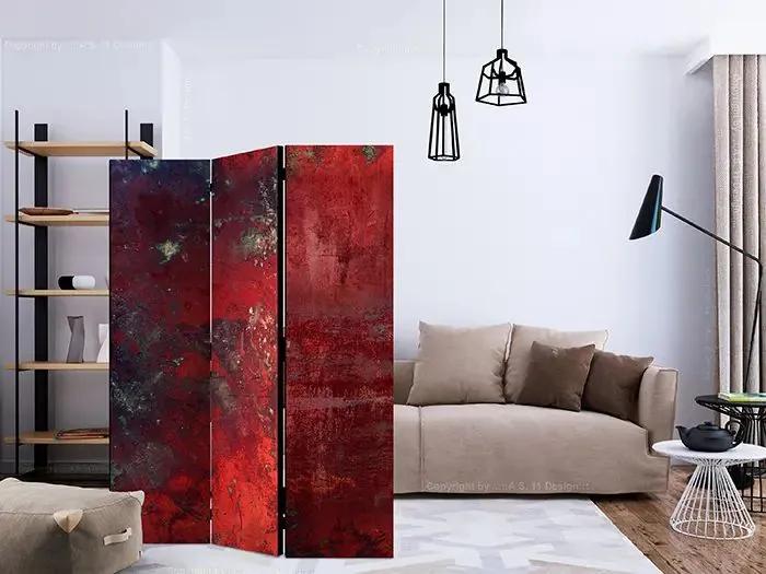Paraván - Red Concrete [Room Dividers]
