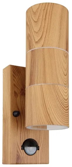 Globo 3201-2WS-Vonkajšie nástenné svietidlo so senzorom STYLE 2xGU10/35W/230V IP44