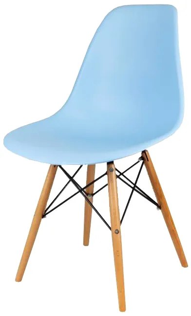 Bestent Jedálenská stolička modrá škandinávsky štýl Classic