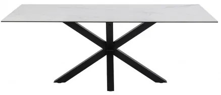 HEAVEN CERAMIC WHITE jedálenský stôl 200 x 100 x 75,5 cm