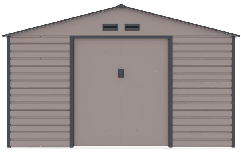 Záhradný domček G21 GAH 1085 - 340 x 319 cm, šedý 63900571