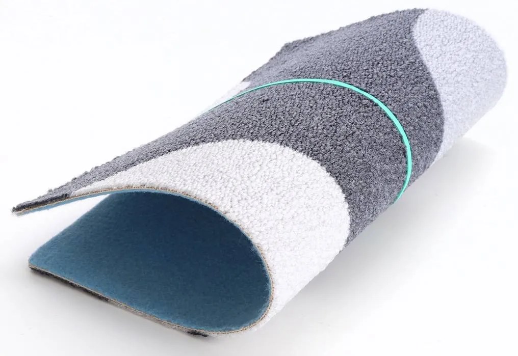 Koberec metráž Expo New 95, na mieru, šíře 4m, šedá, filc, obývacia izba, Associated Weavers