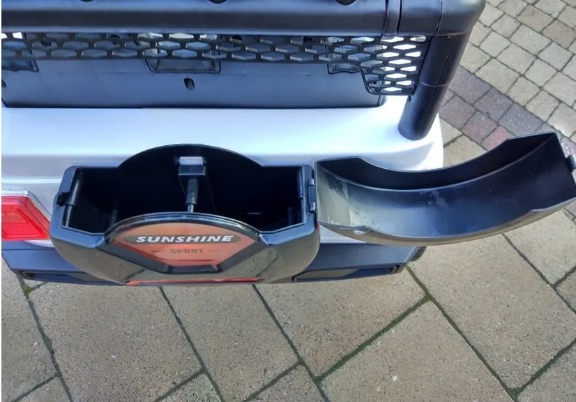 LEAN CARS Elektrické autíčko Jeep S2388 biele 4x45W