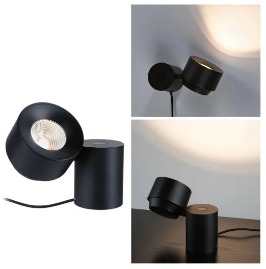 Paulmann 79776 - LED/3W Stmievateľné nástenné svítidilo 2v1 PURIC PANE 230V