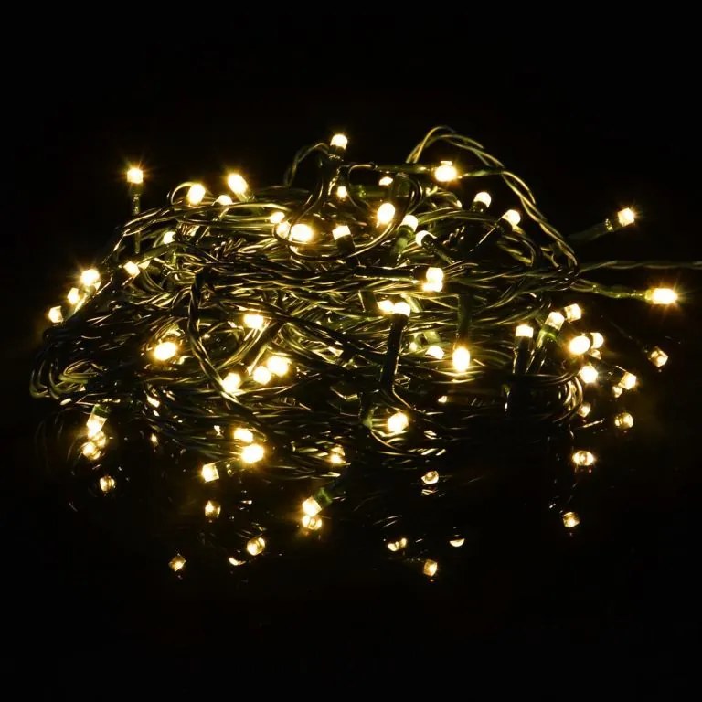 Garthen 216 Záhradná svetelná sieť - 105 x LED dióda, teple biela