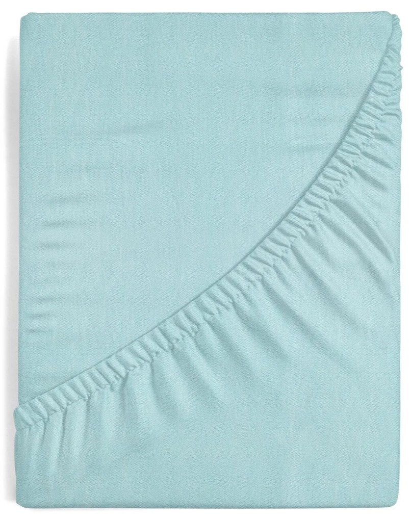 JERSEY PRESTIERADLO 160X200 CM, VÝŠKA 30 CM MENTOLOVÉ