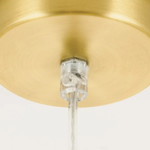 Orion - Luster na lanku MADIS 1xE27/60W/230V zlatý