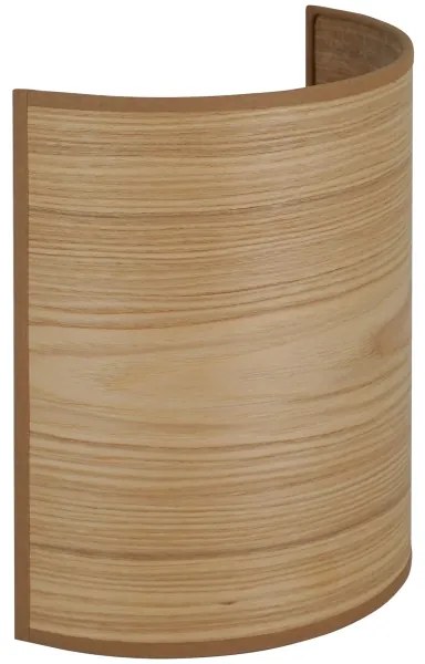 Brilagi - Nástenné svietidlo SEMI 1xE27/15W/230V pr. 20 cm hnedá