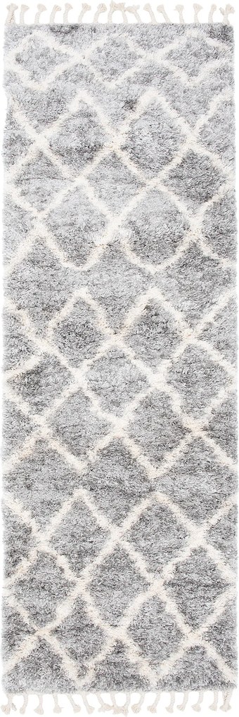 TA Koberec FN45A ŠEDÝ AZTEC EJF Rozmer: 80x200 cm